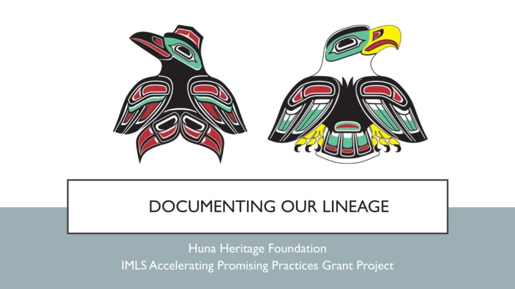 Documenting Our Lineage Huna Heritage Foundation Illustration of Raven and Eagle