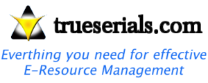 TrueSerials.com: Everything you need for effective E-Resources Management logo