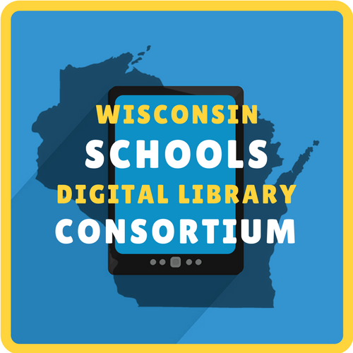 WSDLC logo - image of an ereader against an outline of Wisconsin