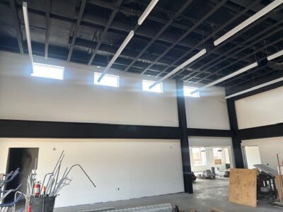 Inside of the new library